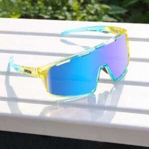 Lunettes de cyclisme extérieures à double formes. Lunettes de protection UV pour VTT
