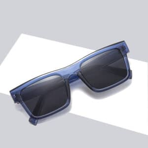Lunettes de protection UV plates carrées et style rétro