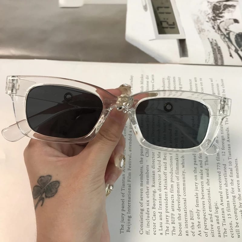 Lunettes de soleil carrées pour hommes et femmes – Image 4