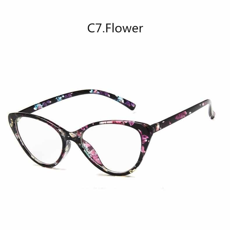 Lunettes de mode pour yeux de chat. Lunettes à monture rétro tendance artistique – Image 9