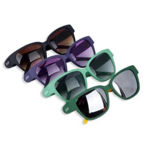 Lunettes de soleil multifonctions et à tube évasé