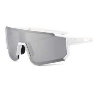 Lunettes de cyclisme à monture colorée de grande taille pour hommes et femmes