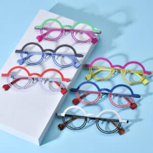 Lunettes rondes à la mode pour hommes et femmes