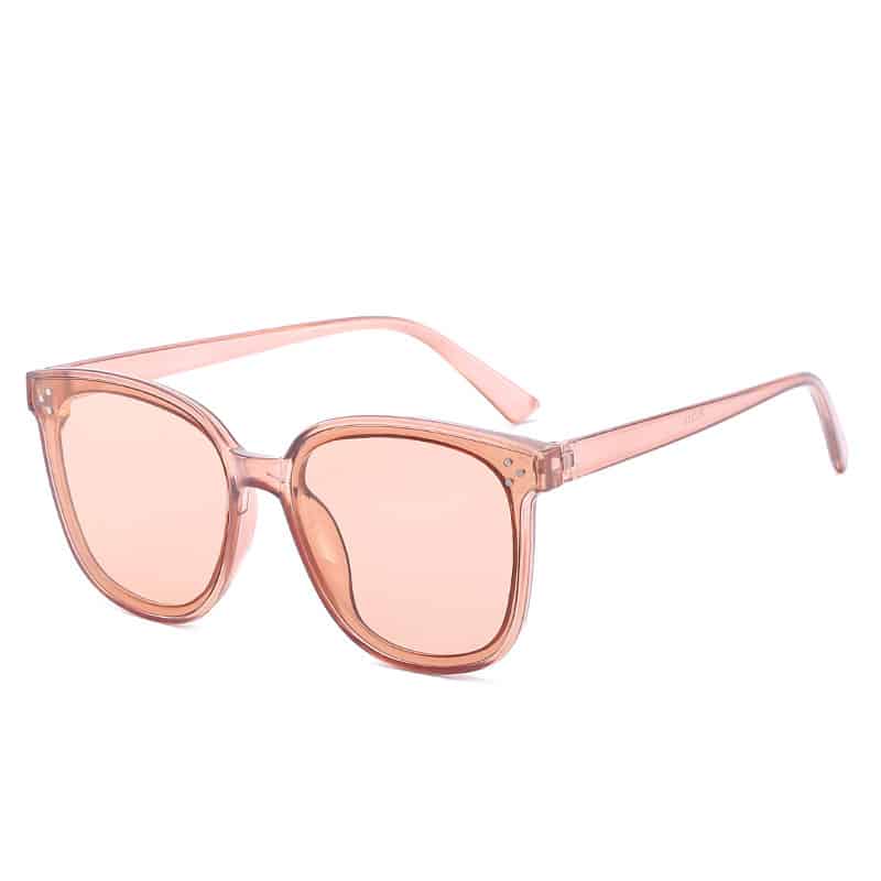 Lunettes de soleil rectangulaires pour femmes. Lunettes de soleil carrées sans bord – Image 2