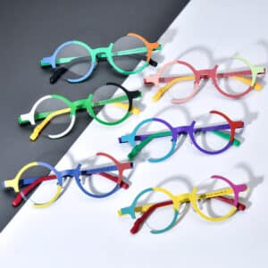 Lunettes à monture assortie à la mode