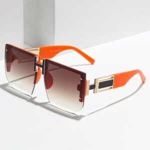 Lunettes de soleil à monture carrée