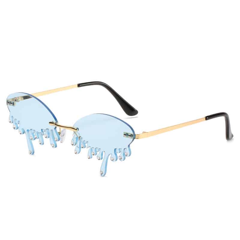 Lunettes de soleil en forme de larme de personnalité – Image 6