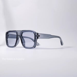 Lunettes à monture oversize élégantes pour hommes