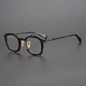 Lunettes à monture irrégulière multi-options