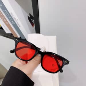 Lunettes teintées de style rétro à protection UV