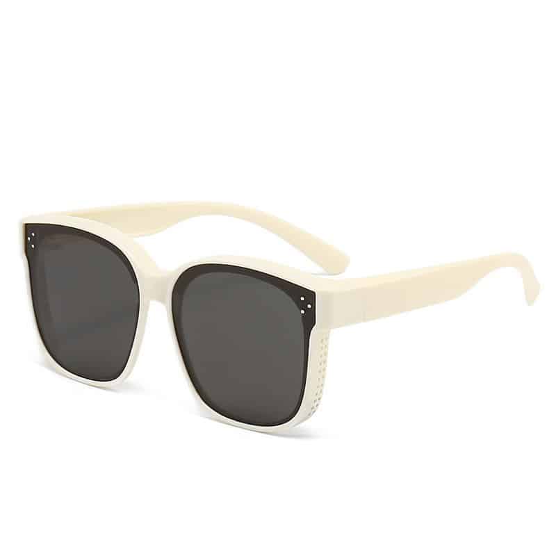 Lunettes de soleil d’été avec protection solaire, lumière polarisée, un miroir, double usage anti-éblouissant – Image 9