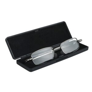 Lunettes de lecture à ressort ultra-fines en métal avec montures rotatives pour hommes