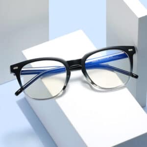 Lunettes carrées TR90 anti-lumière bleue pour femmes