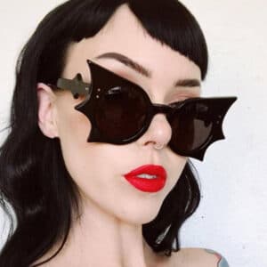 Lunettes concave en forme de papillon à la mode