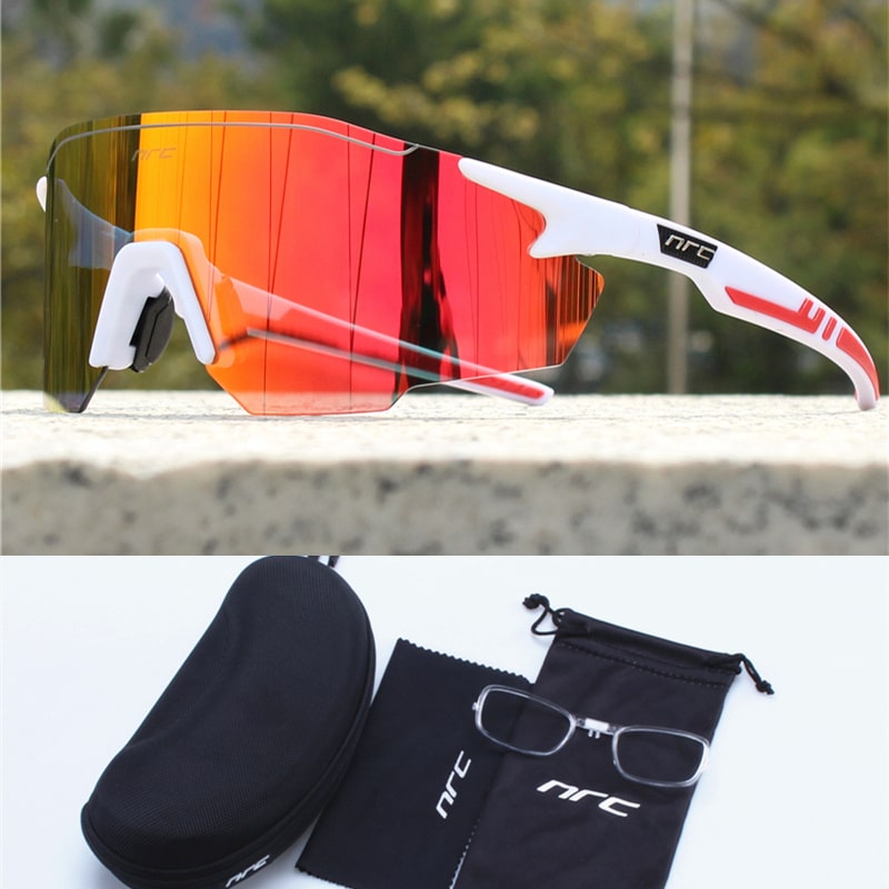 Lunettes de cyclisme photochromiques sans cadre et ultra-légères pour l'alpinisme – Image 6
