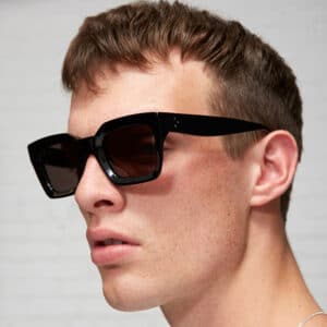 Lunettes de personnalité rétro carrées pour hommes et femmes