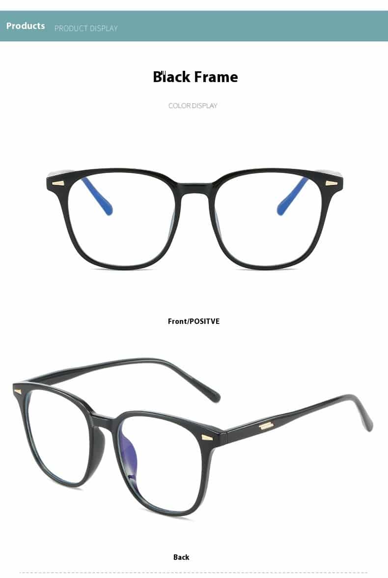 Les lunettes de myopie rétro encadrent des hommes et des femmes – Image 10