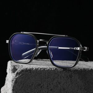 Lunettes de myopie à double faisceau rétro