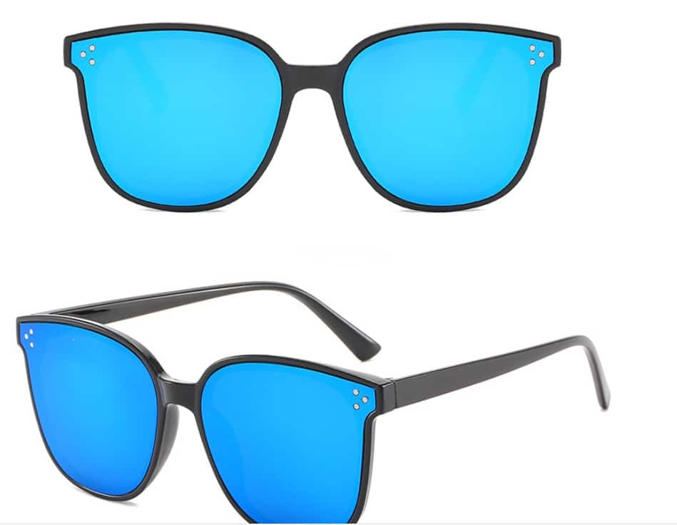 Lunettes de soleil rectangulaires pour femmes. Lunettes de soleil carrées sans bord – Image 10