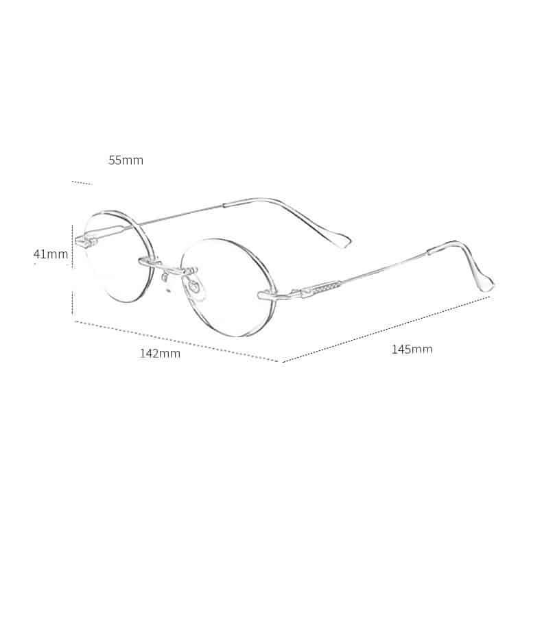 Lunettes en cristal à la mode pour hommes et femmes – Image 5