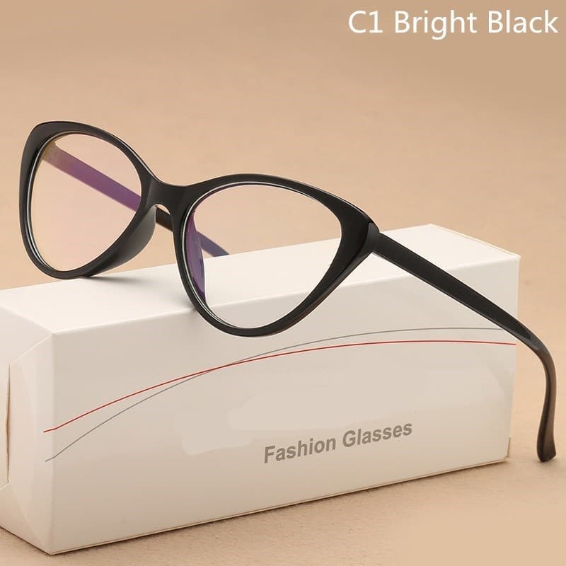 Lunettes de mode pour yeux de chat. Lunettes à monture rétro tendance artistique – Image 2