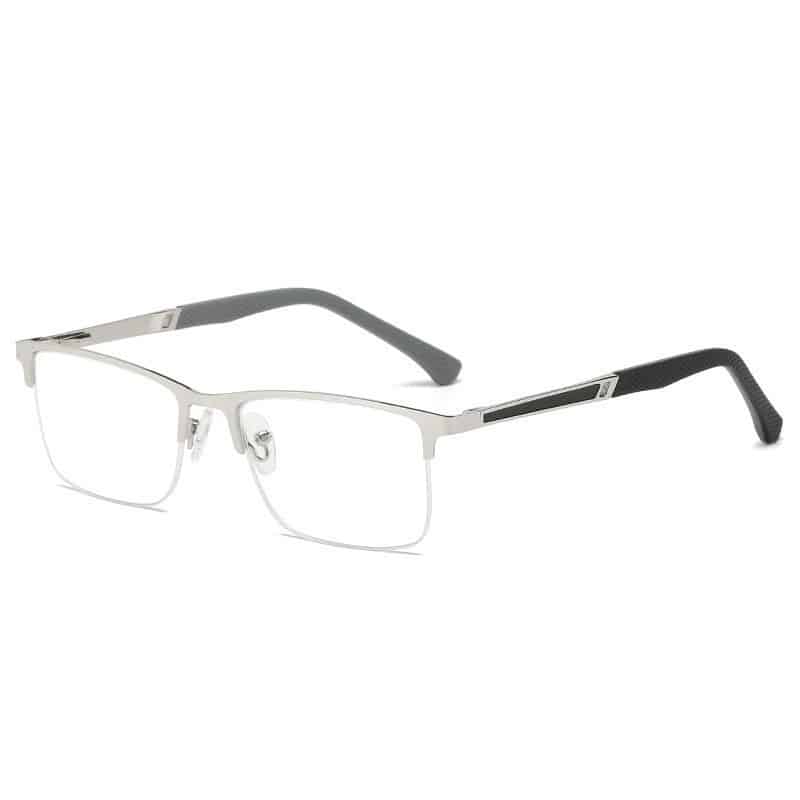 Lunettes à monture en acier inoxydable. Lunettes presbyopiques tendances pour hommes – Image 4