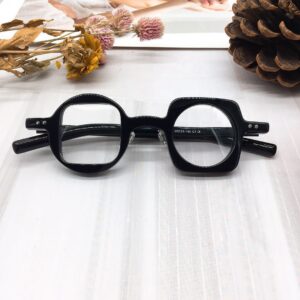 Lunettes avec monture en acétate de style vintage