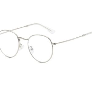 Lunettes en métal bloquant la lumière bleue à la mode