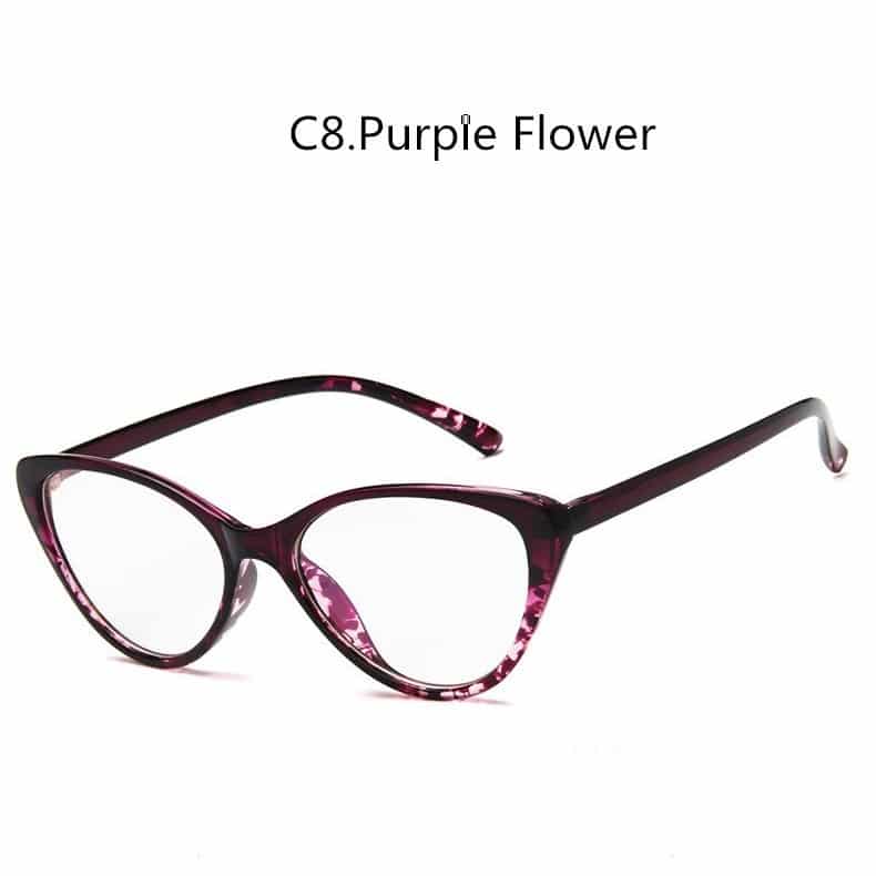 Lunettes de mode pour yeux de chat. Lunettes à monture rétro tendance artistique – Image 7
