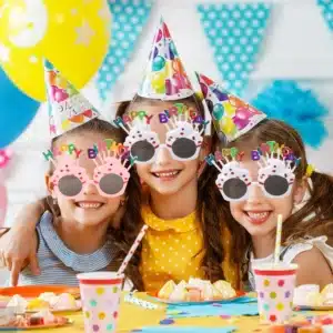 Lunettes de fêtes d'anniversaire pour enfants