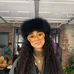 Lunettes blanches de style hip-hop tendances et drôles à la mode pour dames