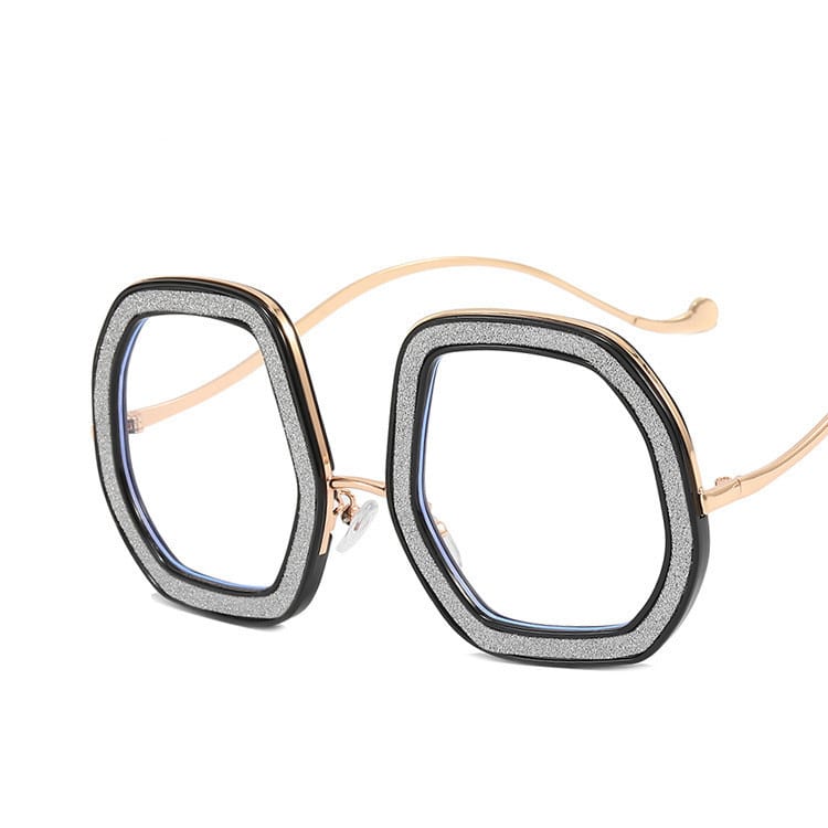 Lunettes concaves polygonales à la mode pour femmes – Image 8