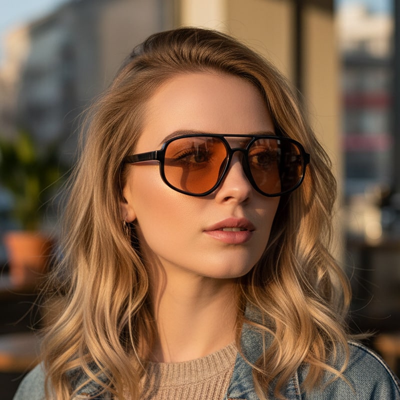 Lunettes de soleil protectrices et polyvalentes à la mode pour femmes – Image 6