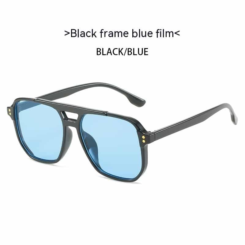 Lunettes de soleil à grande jante à la mode pour femmes – Image 4