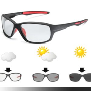 Lunettes de sport à verres multi-couleurs à la mode pour hommes et femmes