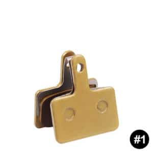 Bloc de plaquettes de freins à disque hydrauliques. Plaquettes de freins