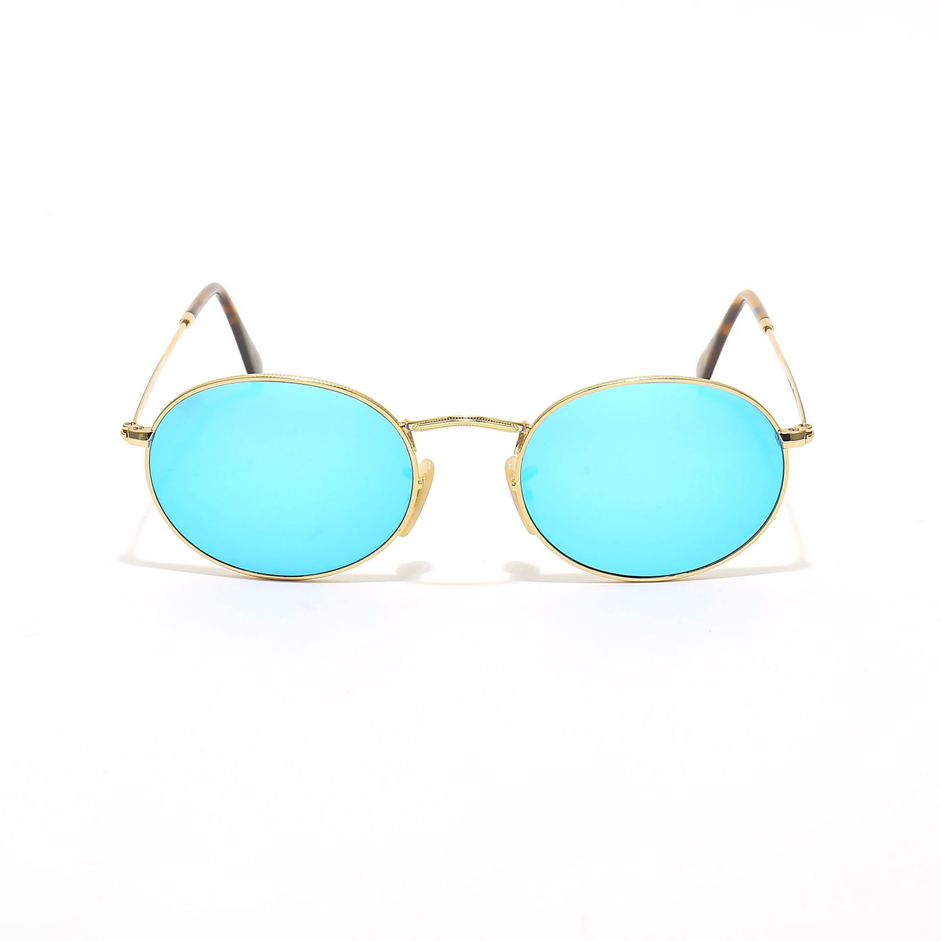 Lunettes de soleil rétro à monture ovale pour femmes – Image 10
