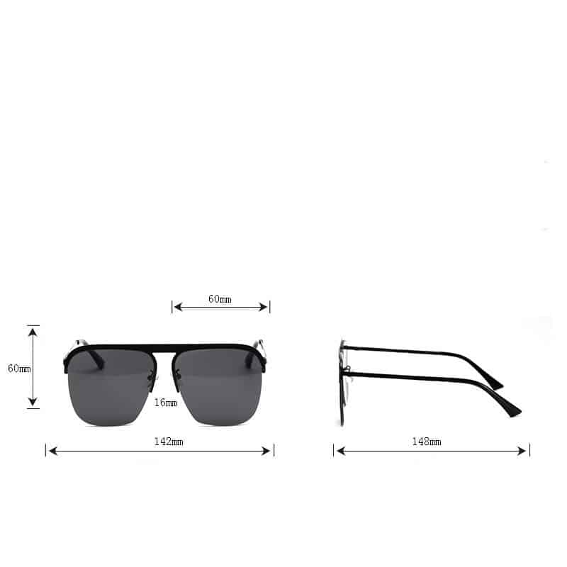 Lunettes de soleil tendances, à la mode pour hommes – Image 6