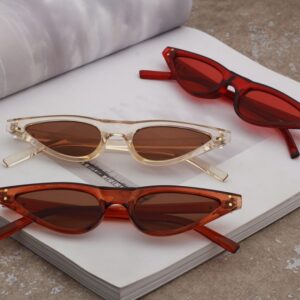 Lunettes de soleil de style rétro à la mode pour dames