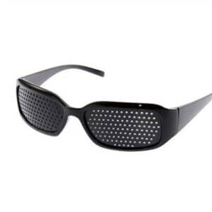 2pcs/1pc. Lunettes de soleil à trou sténopé. Lunettes complètes à la mode pour hommes et femmes