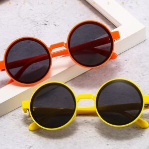 Lunettes de soleil rondes et personnalisées