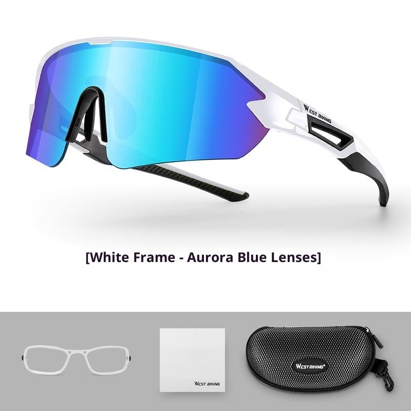 Lunettes sportives à grand cadre et à lentille colorée – Image 6