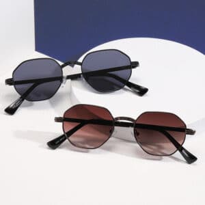 Lunettes de soleil dégradées à la mode pour hommes et femmes