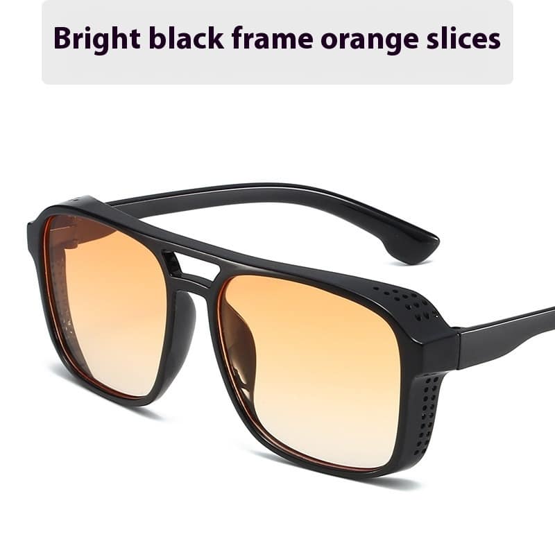 Lunettes de soleil à double faisceaux à la pour hommes – Image 4