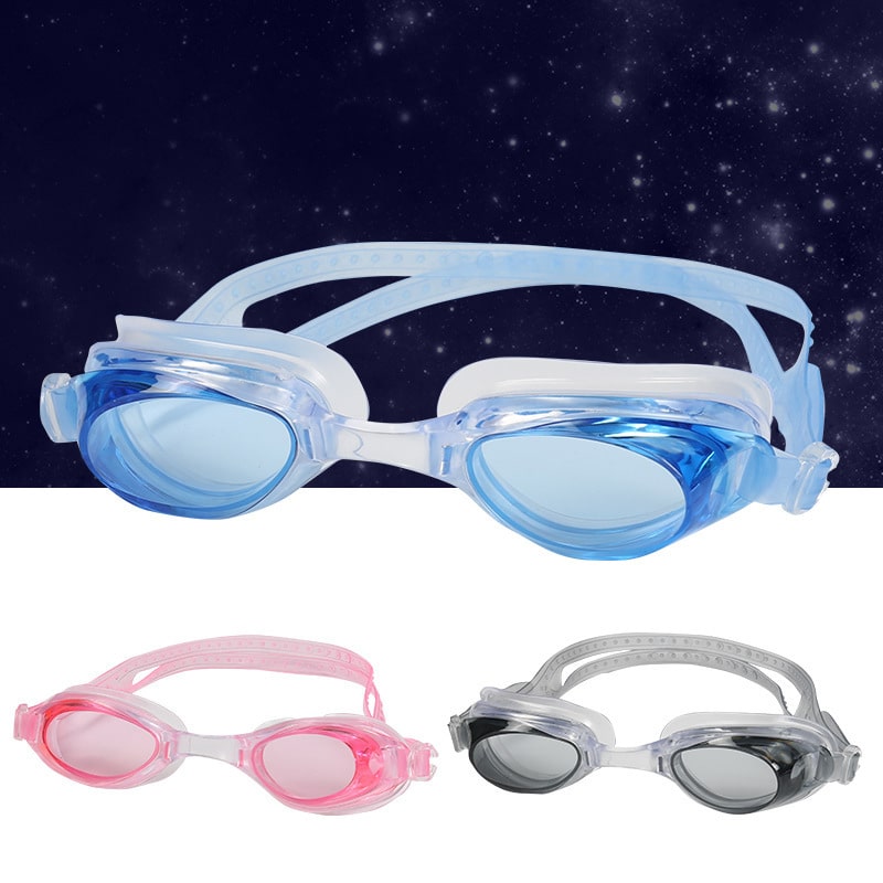 Lunettes de natation étanches et antibuée HD
