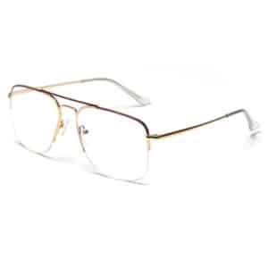 Lunettes carrées à la mode pour hommes et femmes