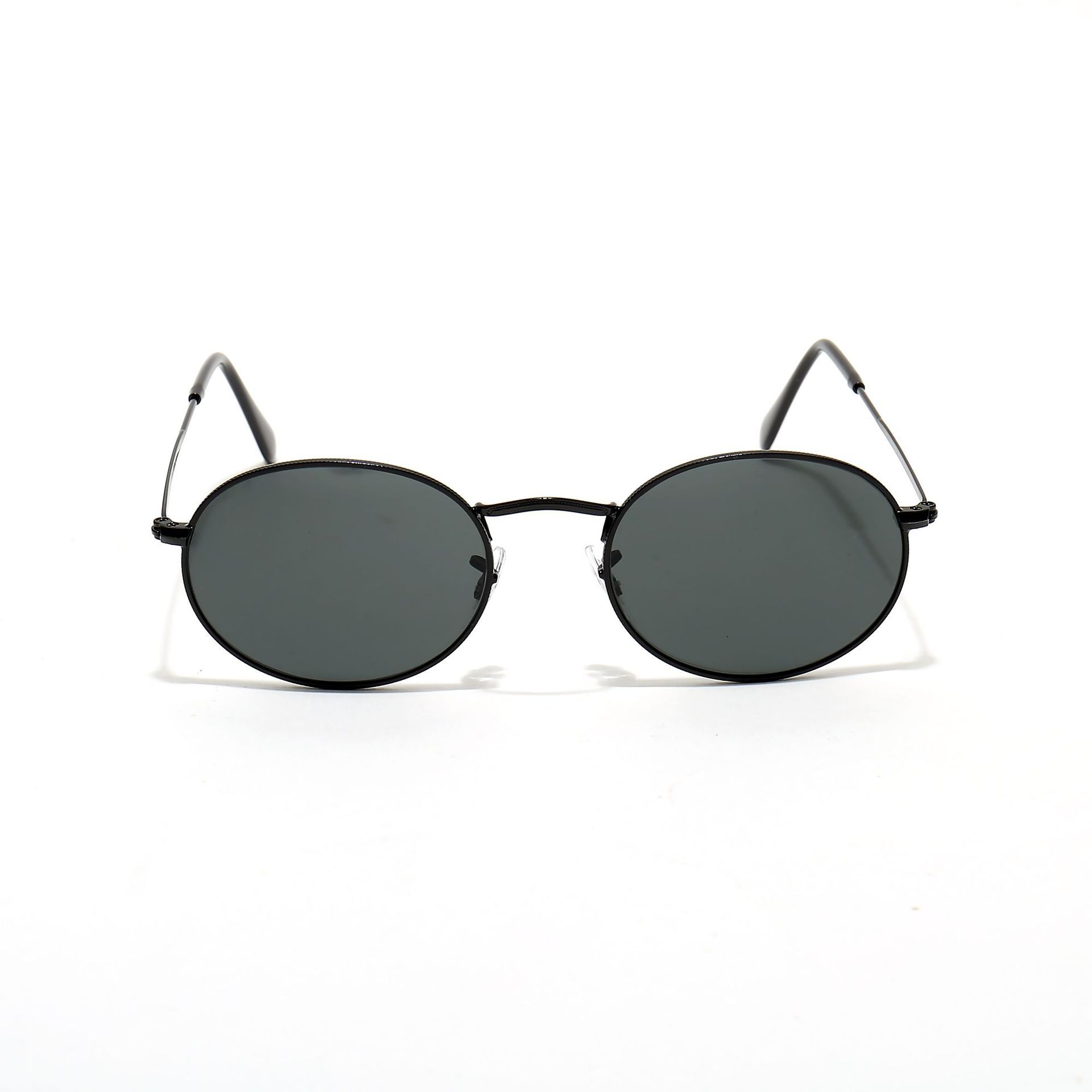 Lunettes de soleil rétro à monture ovale pour femmes – Image 4