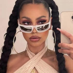 Lunettes Street Pat à monture concave tendances pour femmes