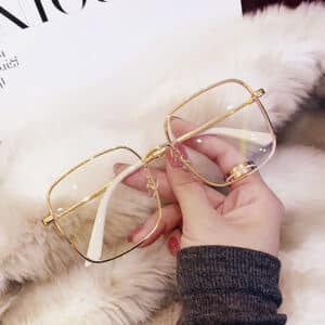 Lunettes de myopie simples et à la mode pour femmes