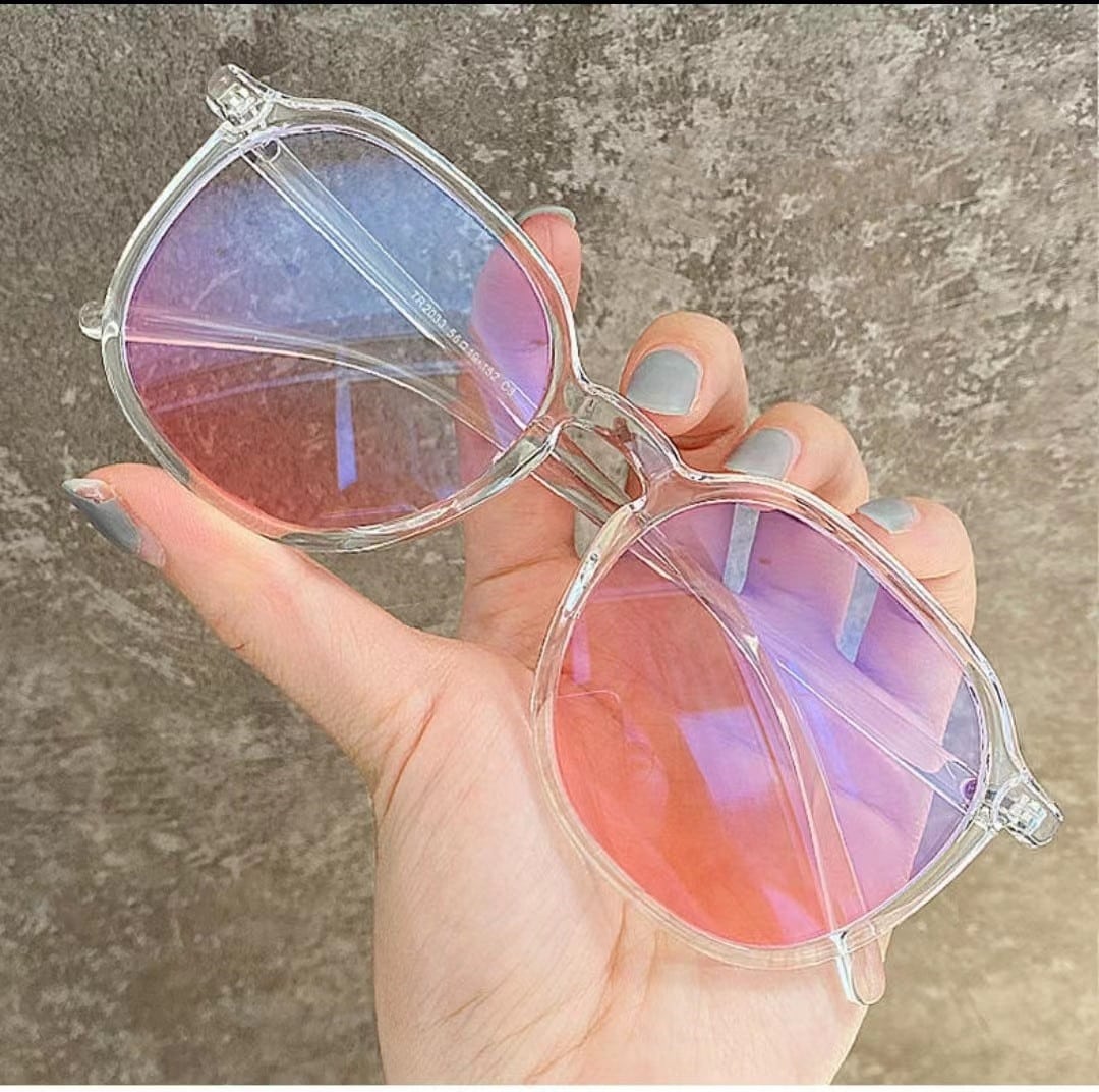Lunettes de soleil à grande monture simple pour femmes – Image 3